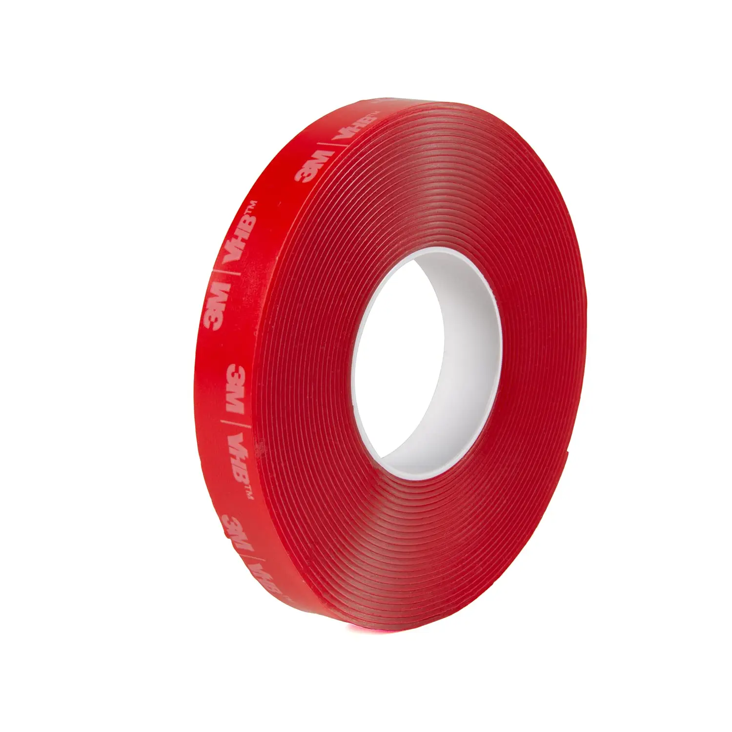 3M 4910 VHB Mounting Tape, Acrylic Foam, Permanent Bonding, Heavy Duty, Clear, 0.5 in x 5 yd, 1 Roll, Outdoor, Indoor, Uv/Heat Stable, Polycarbonate