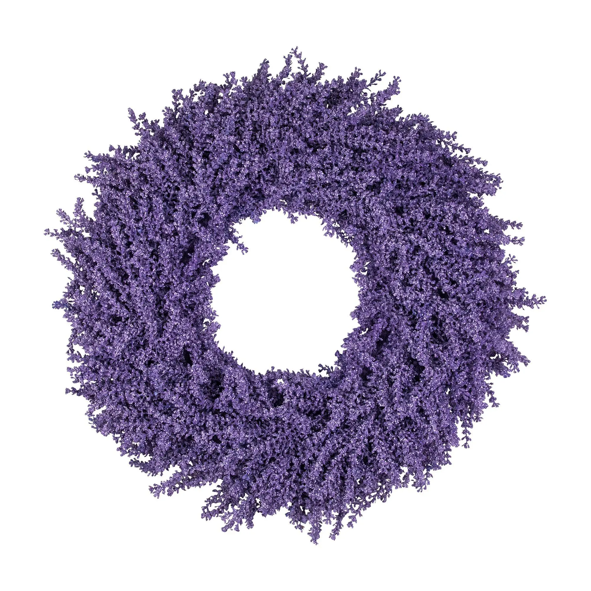 Northlight Purple Lavender Artificial Floral Sp ring Wreath Northlight Purple Lavender Artificial Floral Sp ring Wreath
