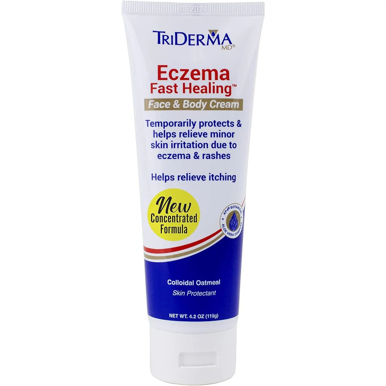 Fast Healing Eczema Relief for Face and Body, 6.0 Ounce Tube - Itch Relief & Moisturizer for Dry, Irritated Skin | Eczema & Rashes, No Fragrance, 8 oz jar | Sensitive Skin Moisturizer
