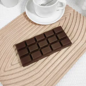 1pcs Realistic Chocolate Squishy Toy, Fun Stress Relief Squeeze Toy for Office, Cute Gift Idea, Relaxing Handheld Squishies