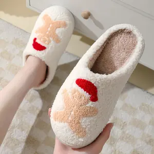 【2025 classic】Women's Cute Cozy Fuzzy Plush Slippers,Soft Comfortable Fluffy House Slippers,Warm Slippers for Indoor & Outdoor Use