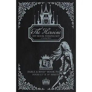DIY Book Foils by Fable & Bind - The Heroine, Fantasy, Romantasy, Bookish Gift, Gift for Reader