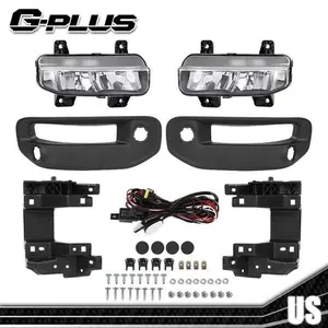 LED Fog Lights Fit For 2019 2020 2021 Dodge Ram 1500 Front Fog Lamps w/Bracket
