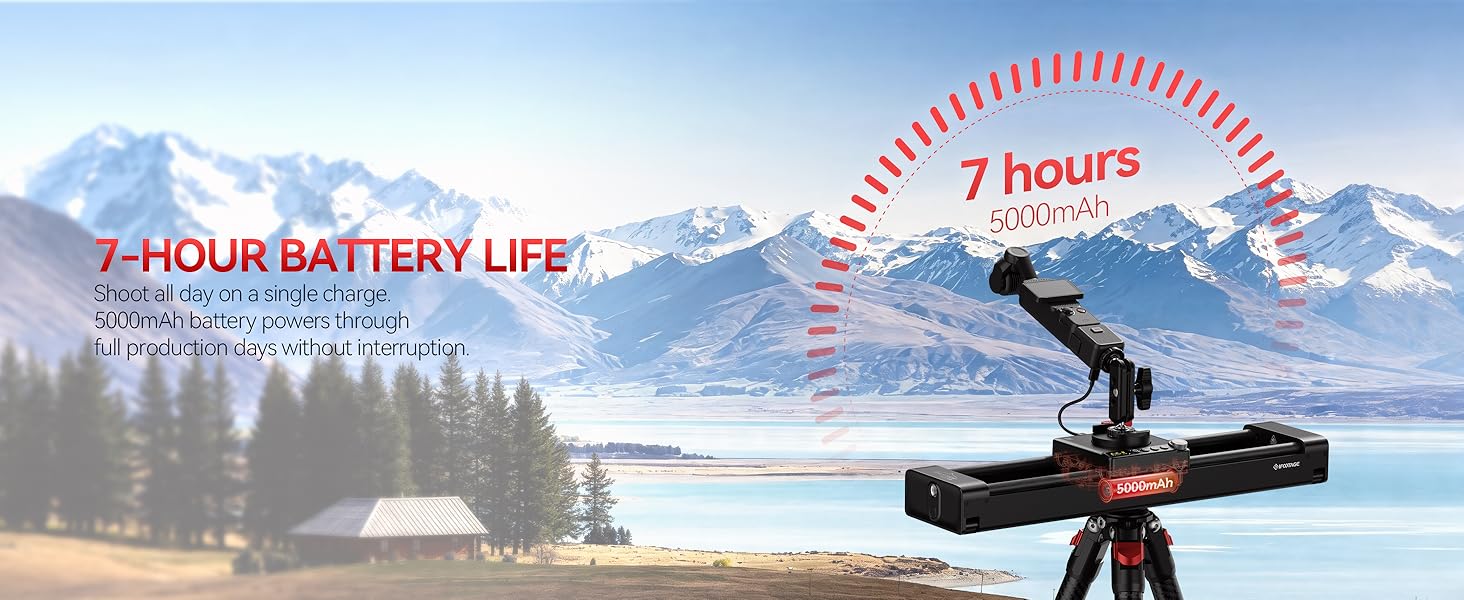 IFOOTAGE Pico Pro Motorized Slider Phone Gimbal Stabilizer, 15.7'' 2-Axis Phone Gimbal Portable Stabilizer fo iPhone/Android/ Insta360 Action Cams/DJI Pocket 3/4, Payload 3.3lb, Smartphone, Accessories, Camera Rig Stabilizers & Supports