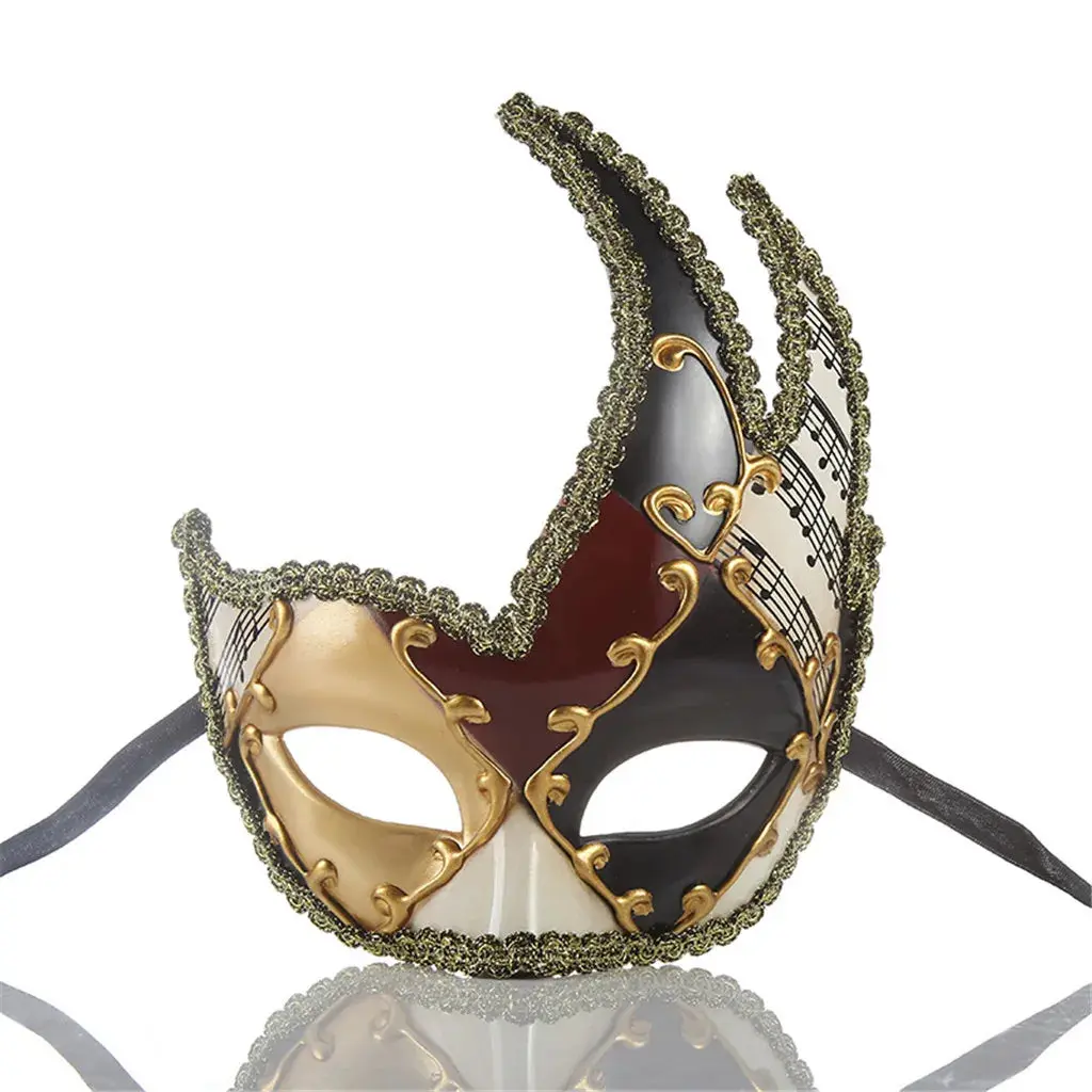 🎭 Men’s Venetian Masquerade Mask – Vintage Elegance & Timeless Mystery