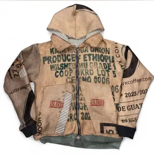 HOODED COLLARD BOMBER JACKET Coats Long Sleeve Outerwear Fleece Menswear