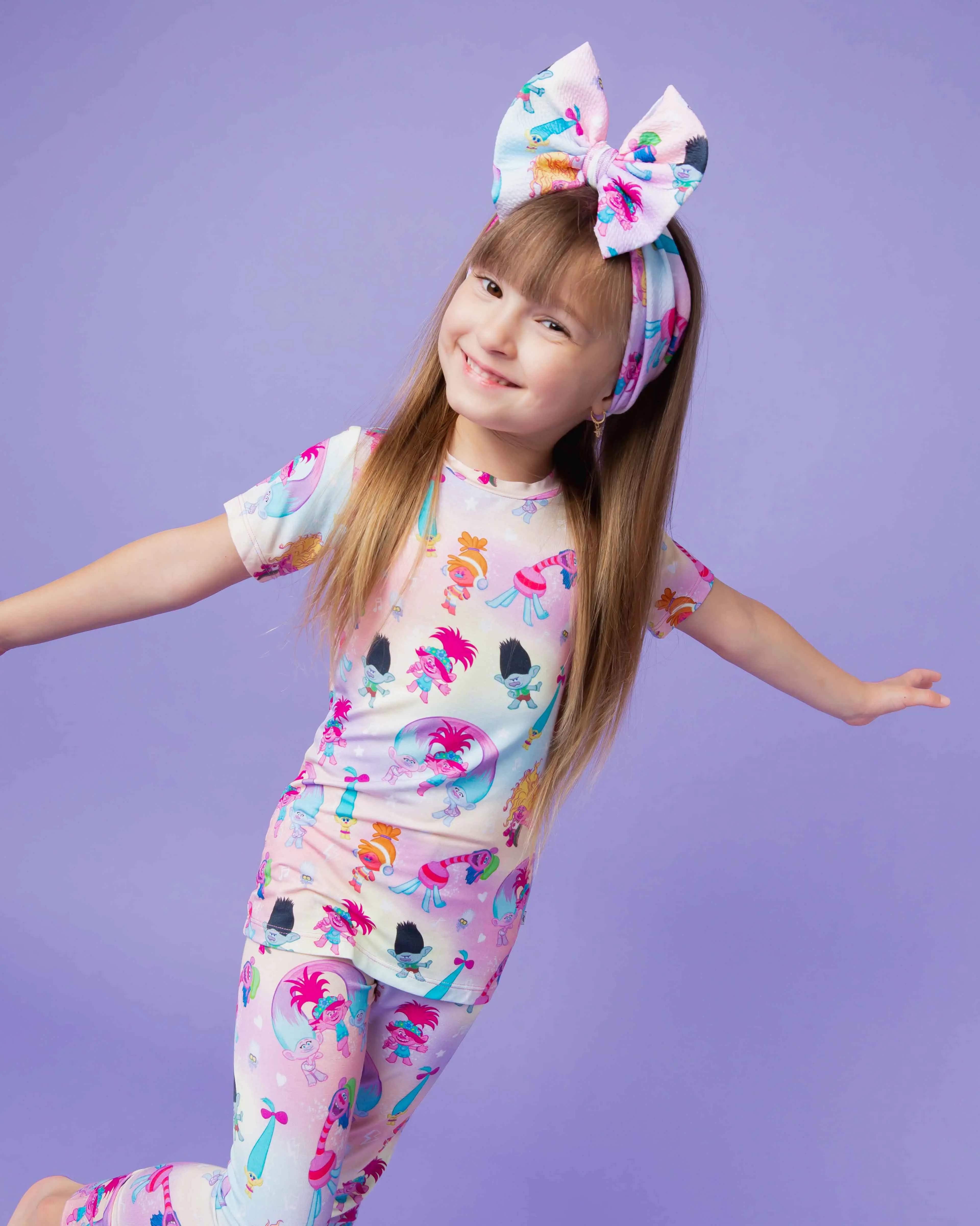 DreamWorks Trolls Short Sleeve Pajama Set