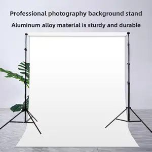 Adjustable height thickened crossbar photography background stand, studio gantry stand, green screen background stand