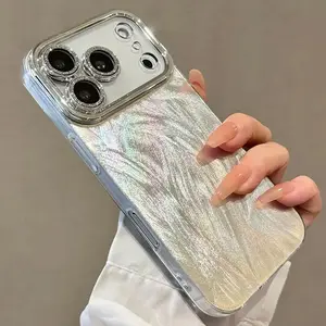 Bling Bling Glitter Magnetic Phone Case For iPhone 17 Air 17 16 15 14 13 12 11 Pro Max 15 14 16 Plus Luxury Protector Hard Cover Cellphone Protective