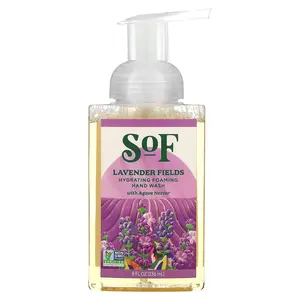 SoF Hydrating Foaming Hand Wash, Lavender Fields, 8 fl oz (236 ml)
