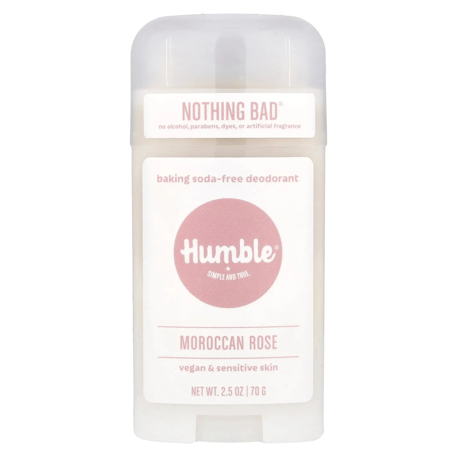 Humble Brands Baking Soda-Free Deodorant, Moroccan Rose , 2.5 oz (70 g) Humble Brands Baking Soda-Free Deodorant, Moroccan Rose , 2.5 oz (70 g)