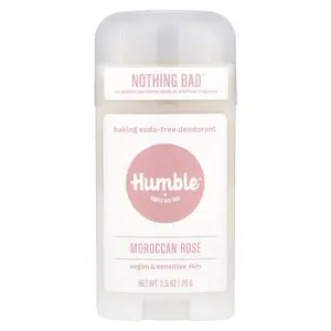 Humble Brands Baking Soda-Free Deodorant, Moroccan Rose , 2.5 oz (70 g)