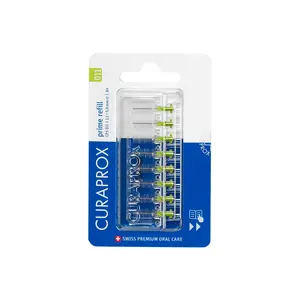 CPS 011 Prime refill, 8pcs, green, Interdental Brushes