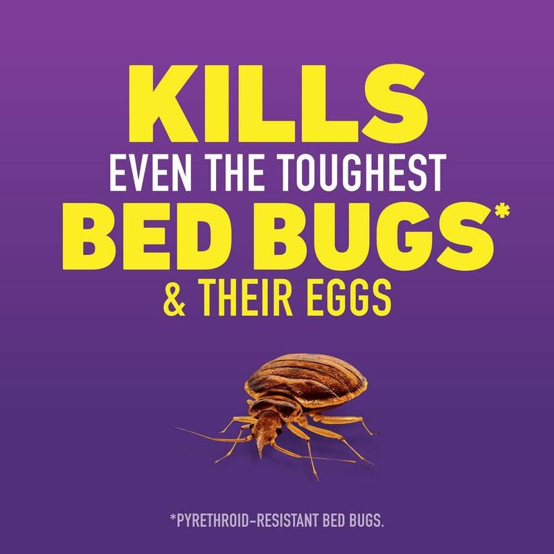 Home Defense Max Bed Bug, Flea and Tick Killer 1 gal. Indoor Spray Bedbug, Flea and Tick Killer with Comfort Wand