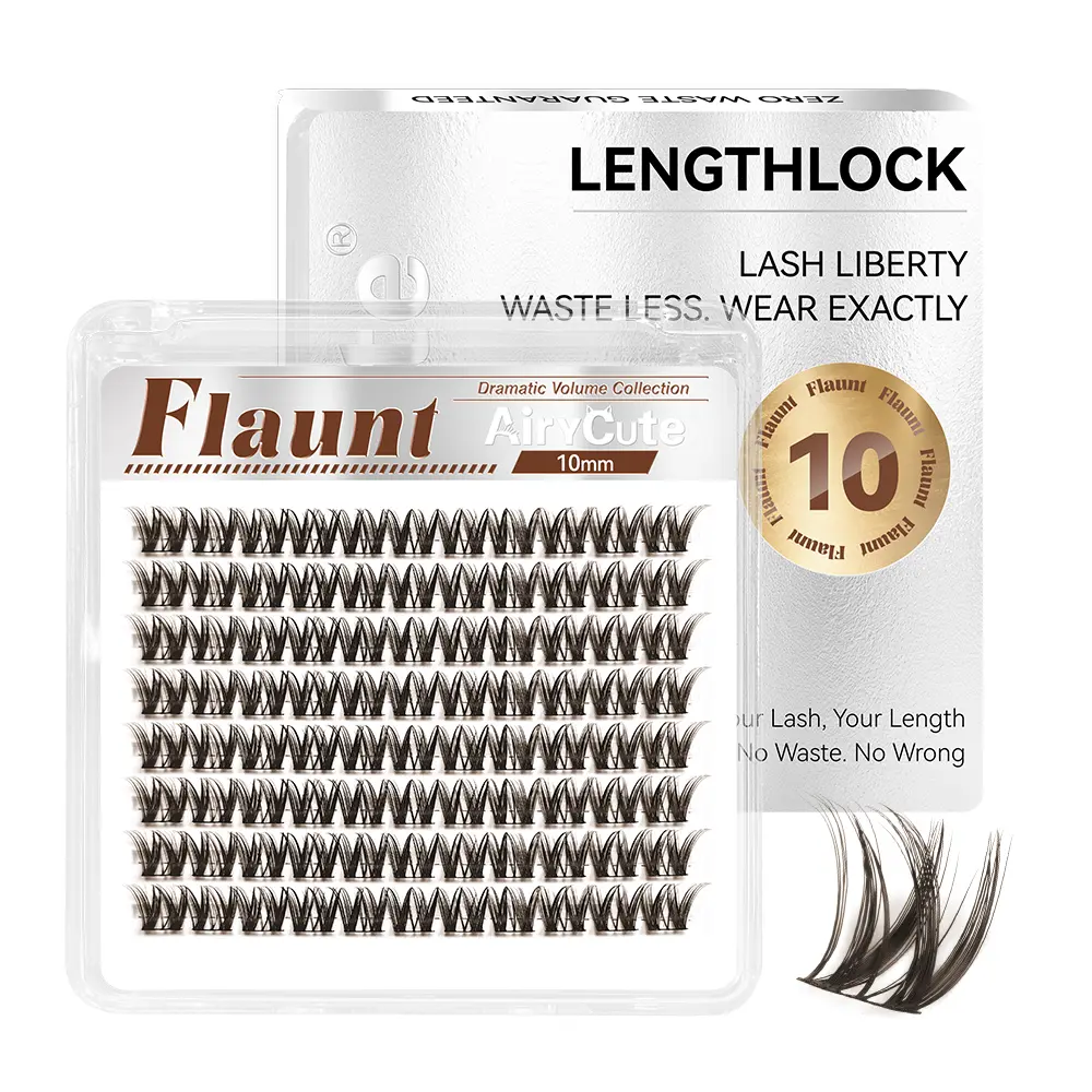 Dark Brown Flaunt One-Length-10mm