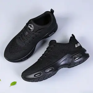Trending women’s shoes for 2026 purchase, four-season lightweight and comfortable sneakers, viral black work shoes with soft non-slip soles, outdoor wear-resistant running shoes, girls’ walking footwear, black athletic sneakers for women