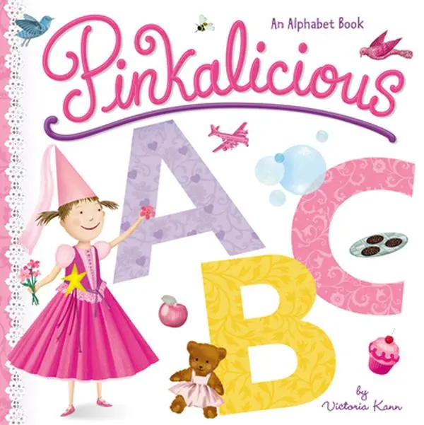 USED Book - Pinkalicious ABC: An Alphabet Book by Kann, Victoria (Board book) - english