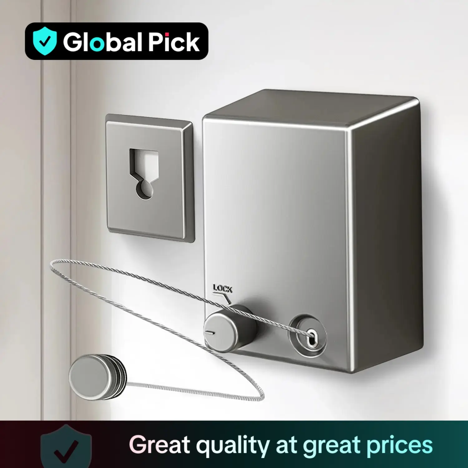 Stainless Steel Retractable Clothesline, 1 Count Household Invisible Clothesline, Storage, Sun-dry, Balcony Drying Drying Rack, Adjustable Heavy-duty