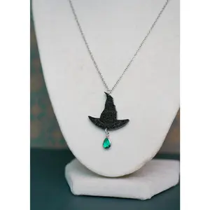 Wicked Witch Hat Necklace