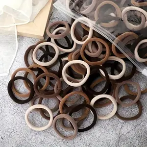 Minimalist Ponytail Hair Accessories – Simple Style Elastic Hair Ties for Women & Girls, Versatile Rubber Bands for Thick Hair.
