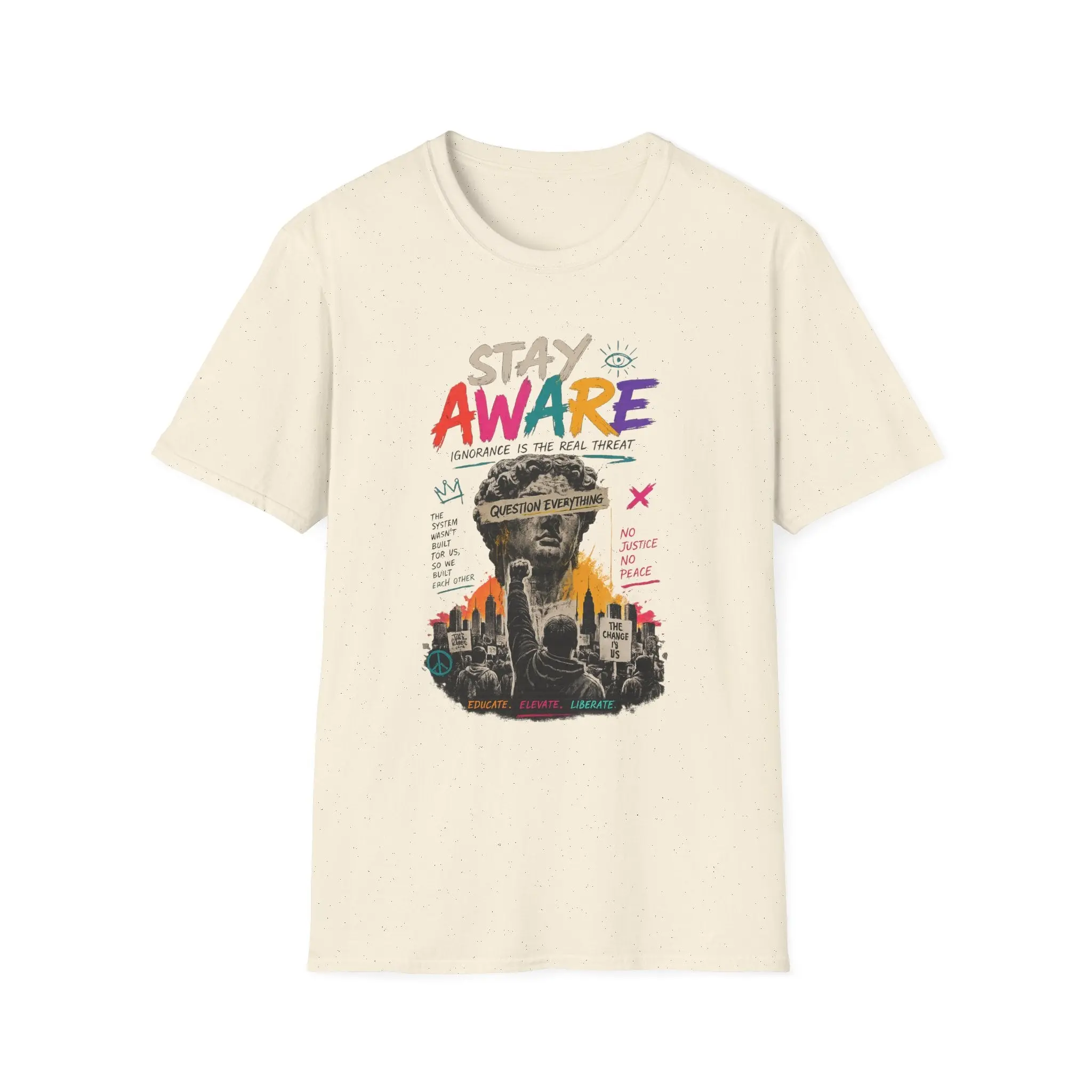 Stay Aware Softstyle T-Shirt