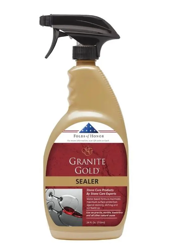 Granite Gold Sealer, Countertop Sealer for Granite, Marble and More, 24 fl oz