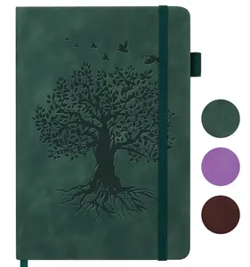 Lined Journal Notebook for Women Men, A5 Hardcover Leather Journals for Writing, 200 Pages Thick Paper, Daily Journal Notebook for Work, School, Note Taking, Business, Travel, College Ruled