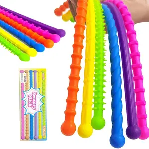 Children & Adult Stress Relief Stretch Toy Set, Sensory Toys for Autism Kids, 6-Piece Relaxing Stress Relief Kit, Stress Relief Fidgeting, Boys & Girls Socks Filler, Decompression Squeeze, Stress Relief Tools