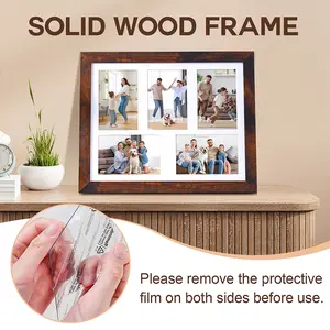 5-Pack 4x6 Photo Collage Frames, Multi-Color Options, Desktop Display & Picture Wall Decor, Best Home Decoration Choice