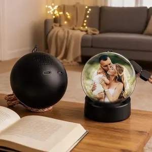 Christmas Memory Video Globe Player Playable Video Gift Sphere for Valentine’s Day Birthday and Christmas, Memory Orb