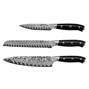 Henckels Compass Damascus 3-pc Starter Knife Set