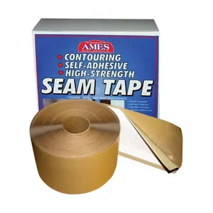 Ames PS450 Adhesive Sealing Tape, 4 in. x 50 ft. Peel & Stick Seam Tape, Adhesive Tape Sealing Tape