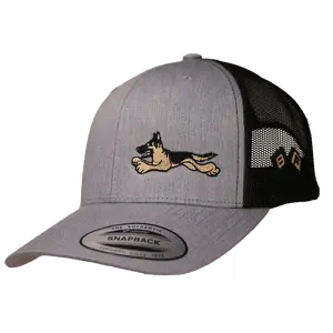 Breed Fanatic Retro German Shepherd Trucker Hat