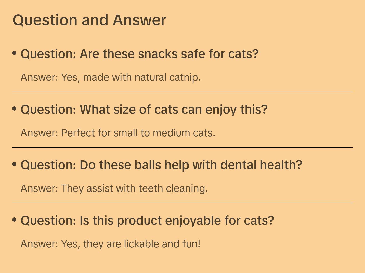 Catnip Balls Funny Lickable Cat Snack