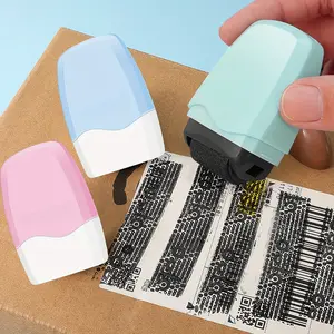 Identity Protection Roller Stamp For Identity Identification Shielding, Identity Theft Protection Stamp - Privacy Secret And Address Shielder