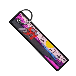 Nee Down Beach Rider - Motorcycle Keychain