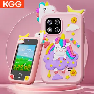 KGG Unicorn Design Smart Watch Phone, Cute Cartoon Design Mobile Phone with Camera, Educational Toy, Birthday Gift for Boys & Girls