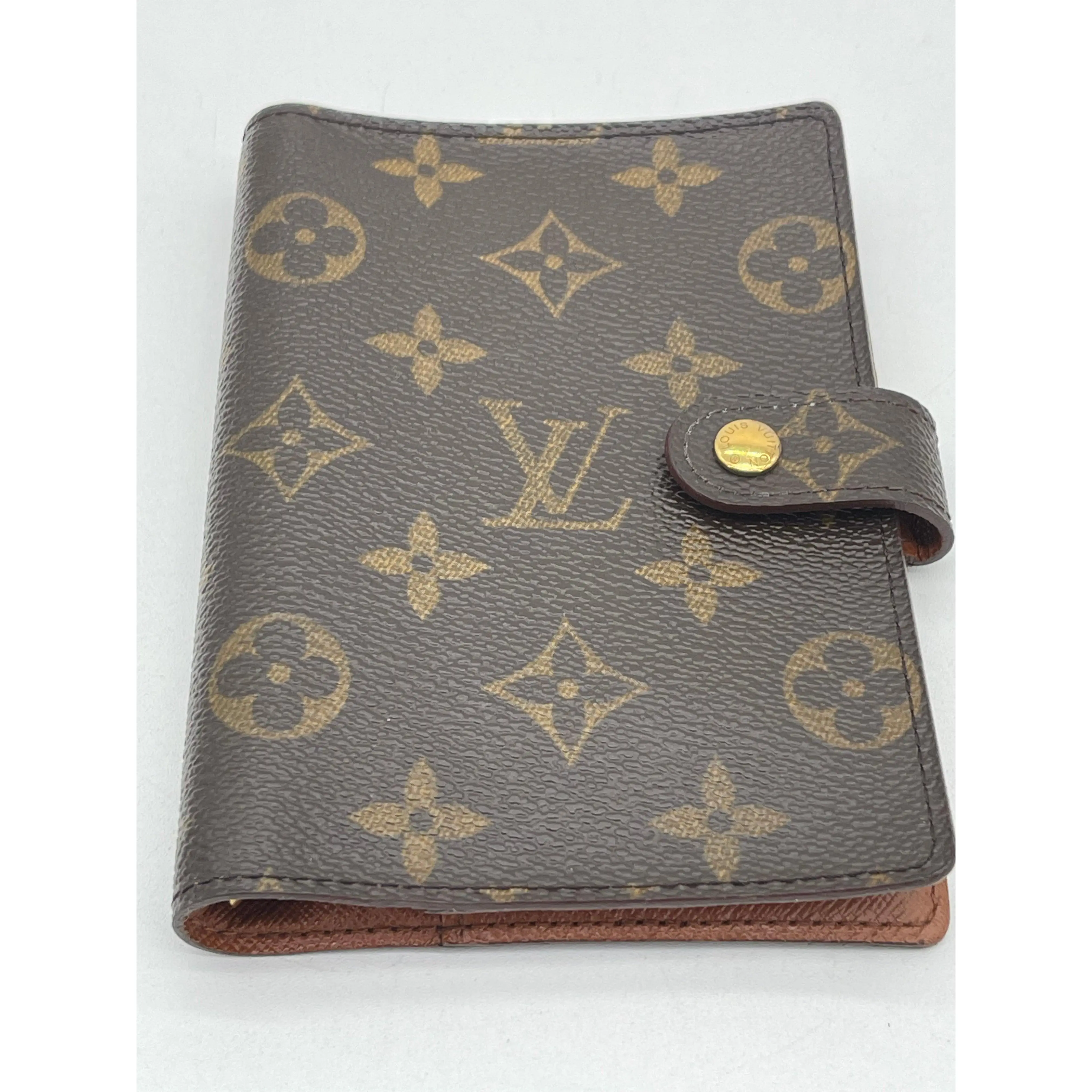 Pre-owned LOUIS VUITTON Coated Canvas small leather goods Preloved Monogram Canvas Agenda PM Day Planner Cover. YYGHMT6 111424 H
