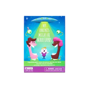 My Parents Might Be Martians by Exploding Kittens - Strategic Illustrated Card Game For Kids - Designed for Ages 4+ and Family in Mind