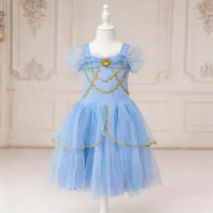 Princess Dress - Royal Blue Sparkle Tulle Ballet Tutu - Girls Birthday Party Outfit