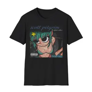 Scott Pilgrim Deftones Unisex T-Shirt, Graphic Band Tee, Music Lover Gift, Comic Book Fan Shirt, Indie Rock Band Top