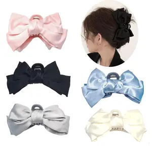 [5 Color Hair Claw Clips] 5PCS 5-Inch Hair Claw Clips for Long Thick Hair - 5 Color Options - Great for Birthday, Party, Christmas, Wedding Anniversary