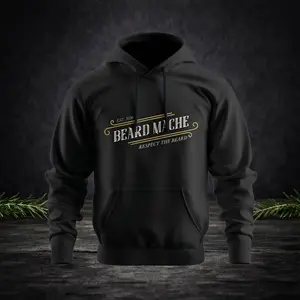 BeardMache “Respect The Beard” Premium Logo Hoodie