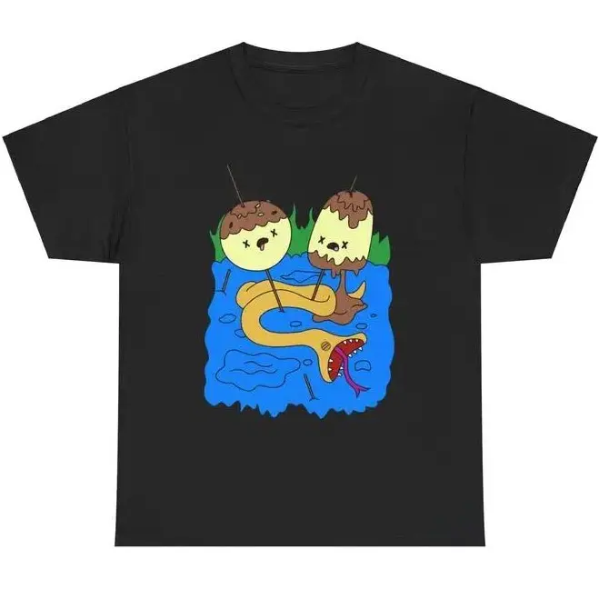 Marceline Adventure Time Graphic T-Shirt, Unisex 100% Cotton Crew Neck Short Sleeve Cartoon Tee For Men & Women