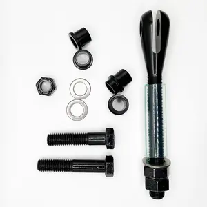 Limit Strap Clevis Heat Treated 4130 Chromoly | Black | Adjustable | Bull Strap