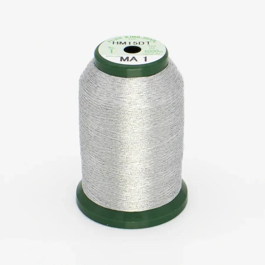 DIME Kingstar Metallic Embroidery Thread Spool 1000M
