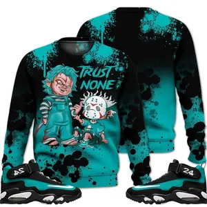Griffey Max 1 Freshwater Sweatshirt, Air Griffey Max 1 Freshwater Outfits Shirt, Trust No One Scary Streetwear Unisex Sneaker Matching Shirts