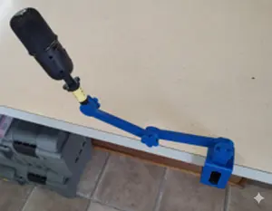 3D printed modular mic arm kit