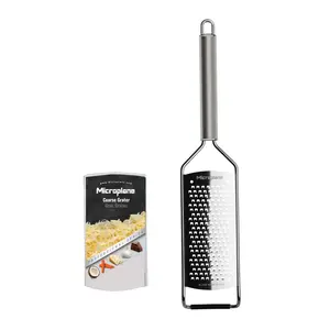 Microplane Professional 2.0 Paddle Grater - Coarse Blade for Cheese, Vegetables, Fruits, and Spices