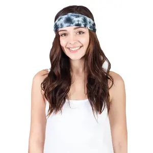 Women's Tie Dye Boho Cotton Active Yoga Travel Headband